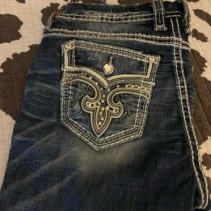 30/32 brand new bootcut rock revival jeans